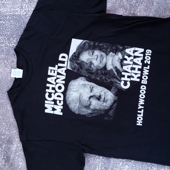 Delta Other - 2019 Michael McDonald Chaka Khan Hollywood Bowl Tour T-Shirt